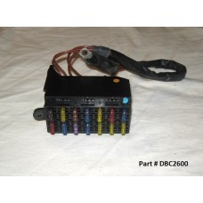 Footwell Fuse Carrier RHF
